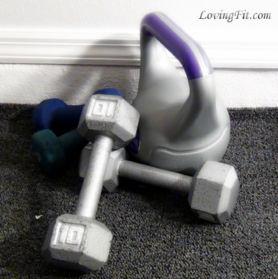 Fitness, Exercise, Workout, Dumbbells, Kettle Bell Workout
